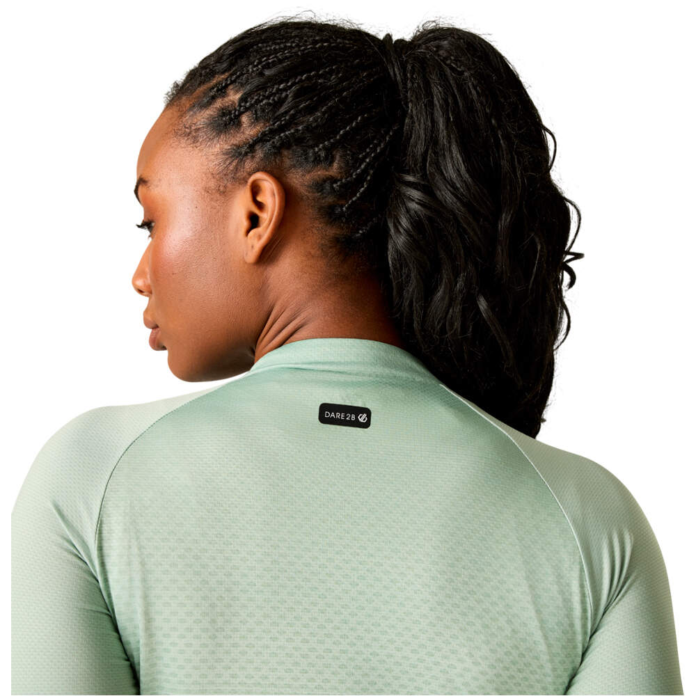 Dare2b maillot manga corta mujer LIGHTNINGS/SPRINT VERDE 03