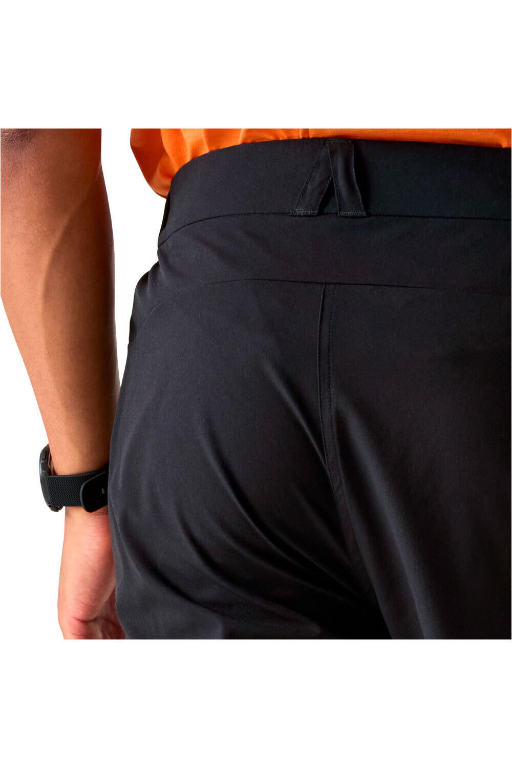 Dare2b pantalón corto montaña hombre TORREK LITE NEGRO vista detalle
