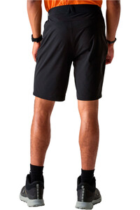 Dare2b pantalón corto montaña hombre TORREK LITE NEGRO vista trasera