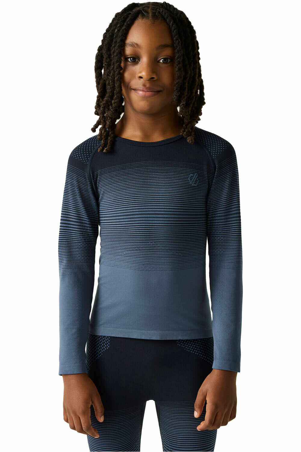 Dare2b ropa térmica niño KInTheZnIIIB/LSet AZUL vista trasera