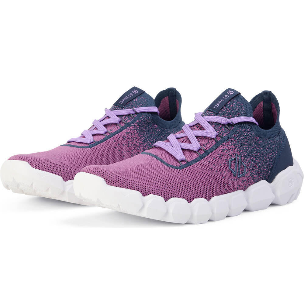 Dare2b zapatillas fitness mujer HEX-AT MORADO lateral interior