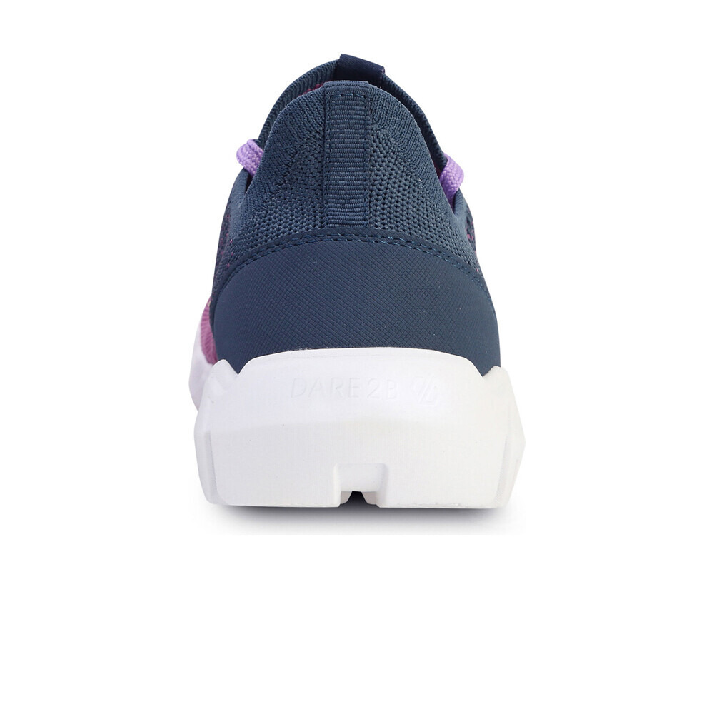 Dare2b zapatillas fitness mujer HEX-AT MORADO vista trasera