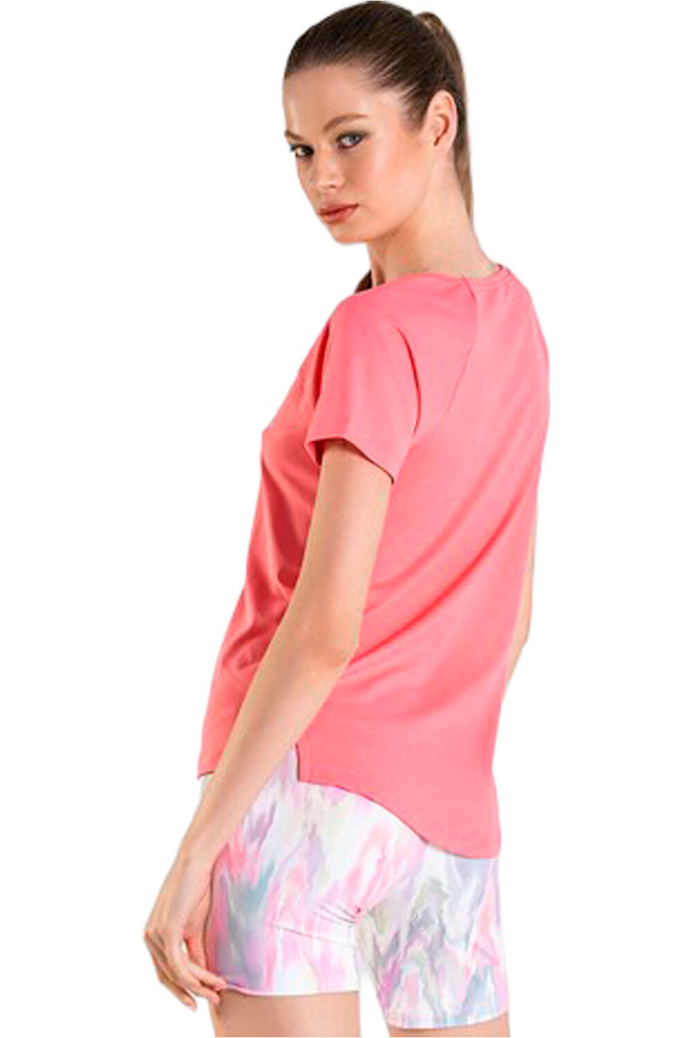 Ditchil camisetas fitness mujer ZIVA ROSA vista detalle