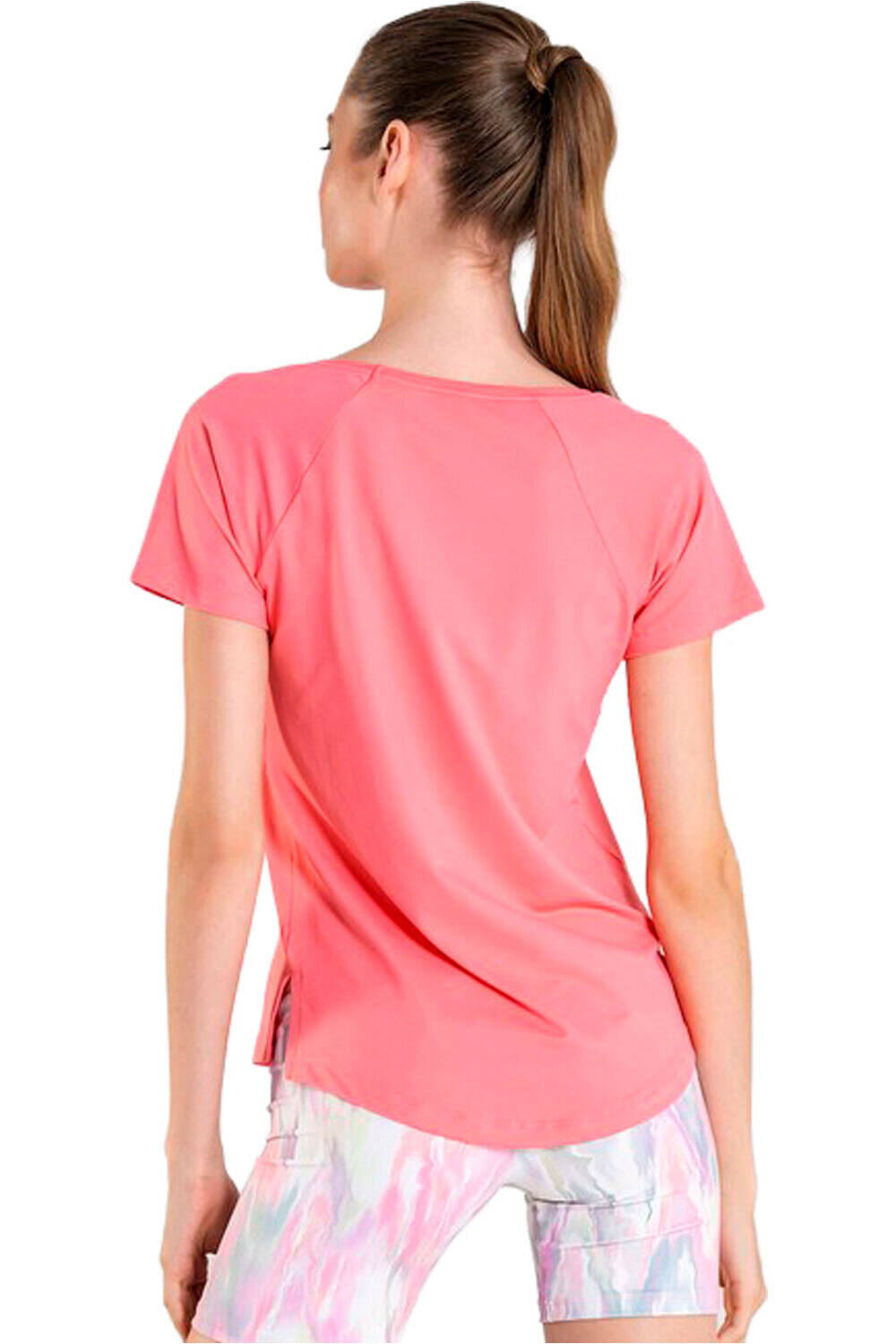 Ditchil camisetas fitness mujer ZIVA ROSA vista trasera
