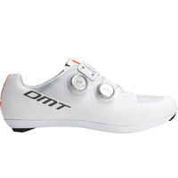 Dmt zapatillas ciclismo carretera KR0 BLANCO lateral exterior