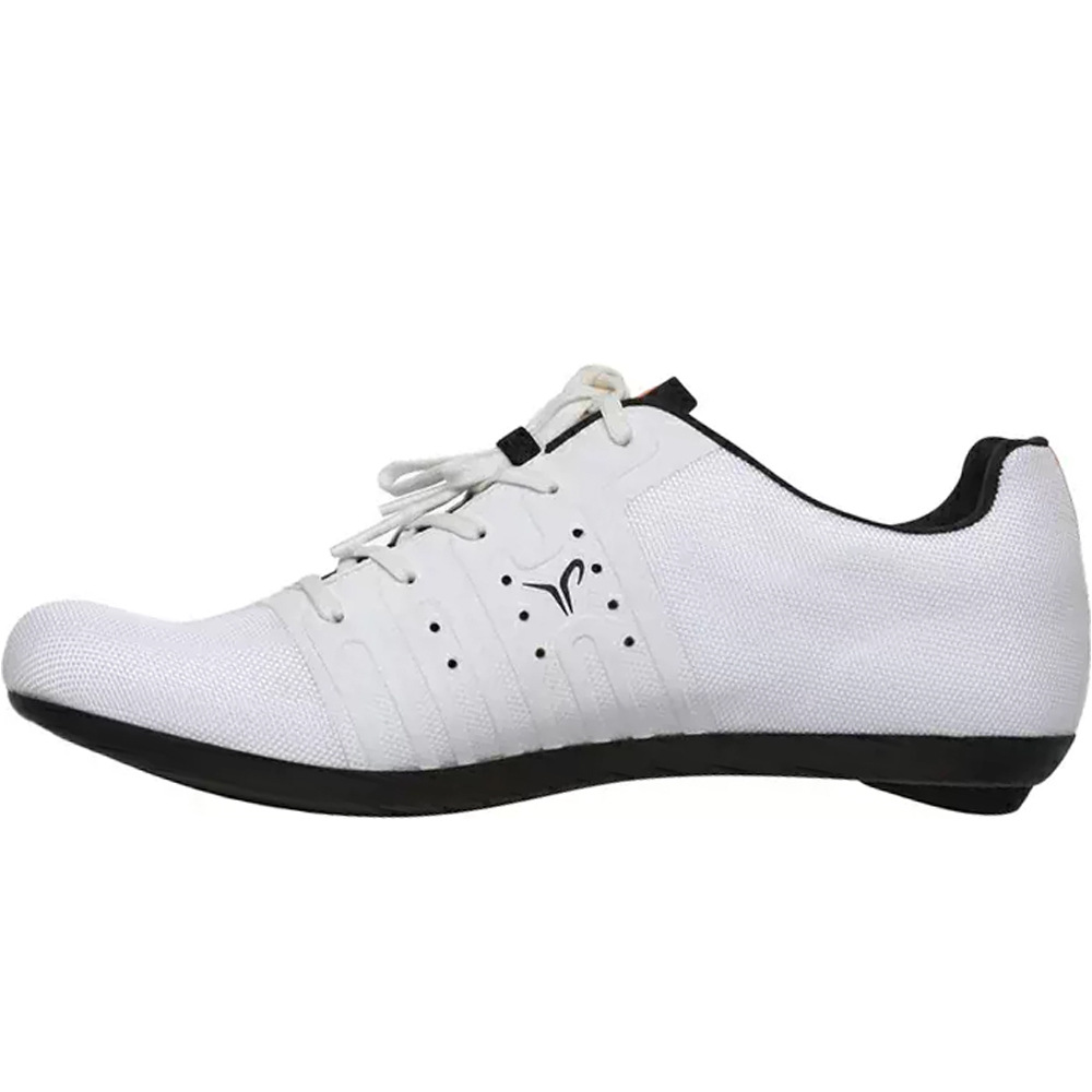 Dmt zapatillas ciclismo carretera KR4 PJ BLANCO lateral interior