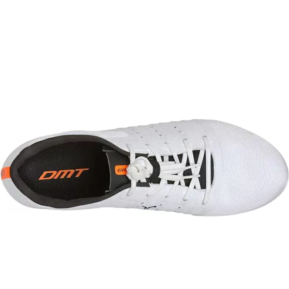 Dmt zapatillas ciclismo carretera KR4 PJ BLANCO vista superior