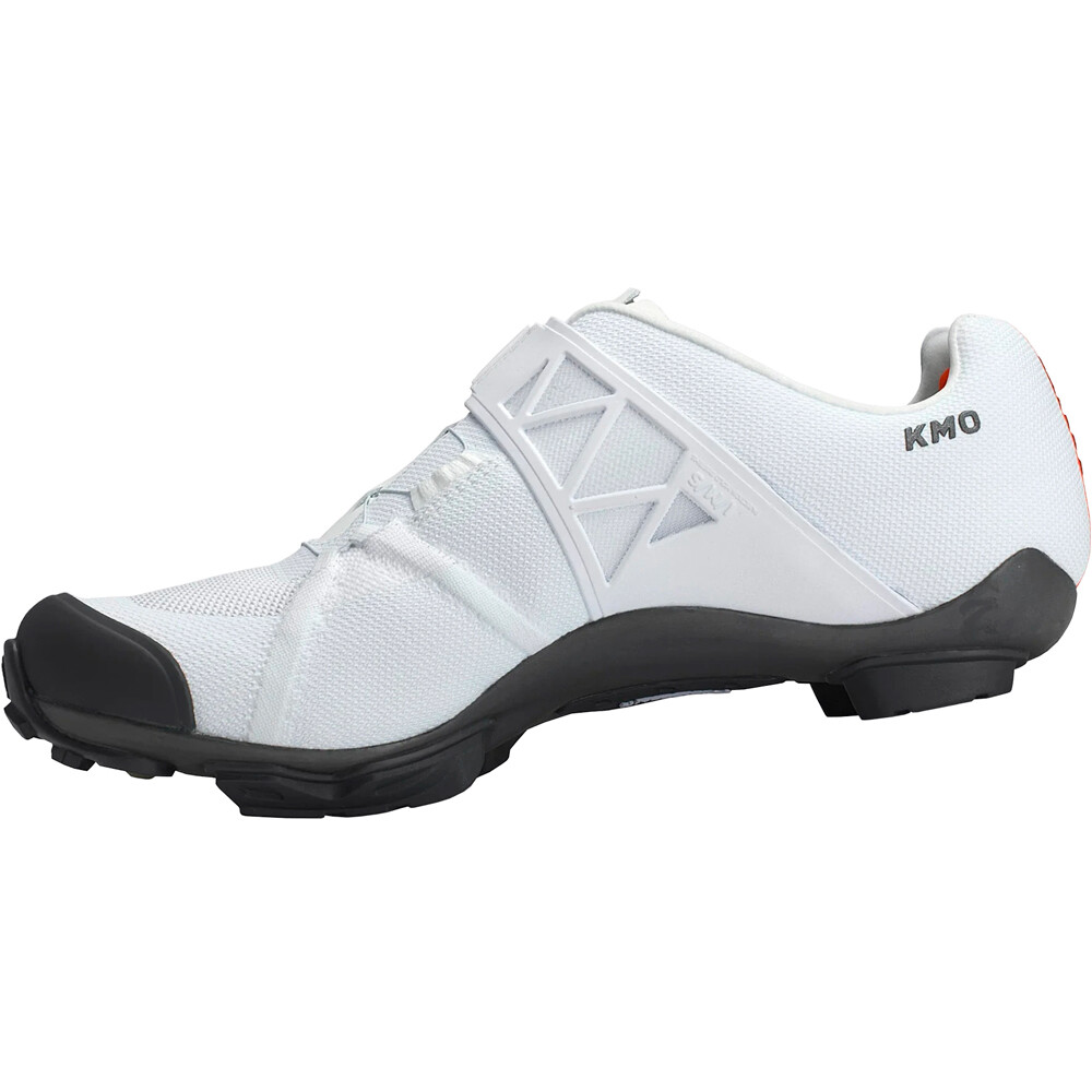 Dmt zapatillas mtb KM0 EVO BLANCO lateral interior