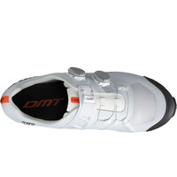 Dmt zapatillas mtb KM0 EVO BLANCO vista superior