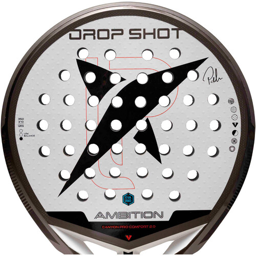 Dropshot pala pádel adulto CANYON PRO COMFORT 2.0 
