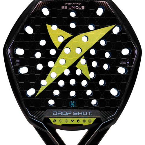 Dropshot pala pádel adulto CYBER ATTACK 
