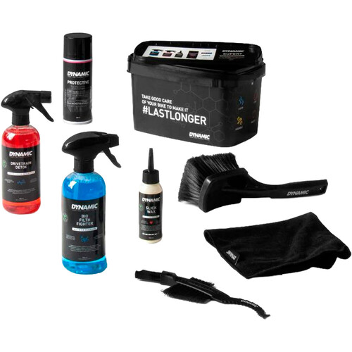 Dynamic abrillantador y desengrasante bicicleta SUPER 7 (PACK 7 PRODUCTOS DE LIMPIEZA) 