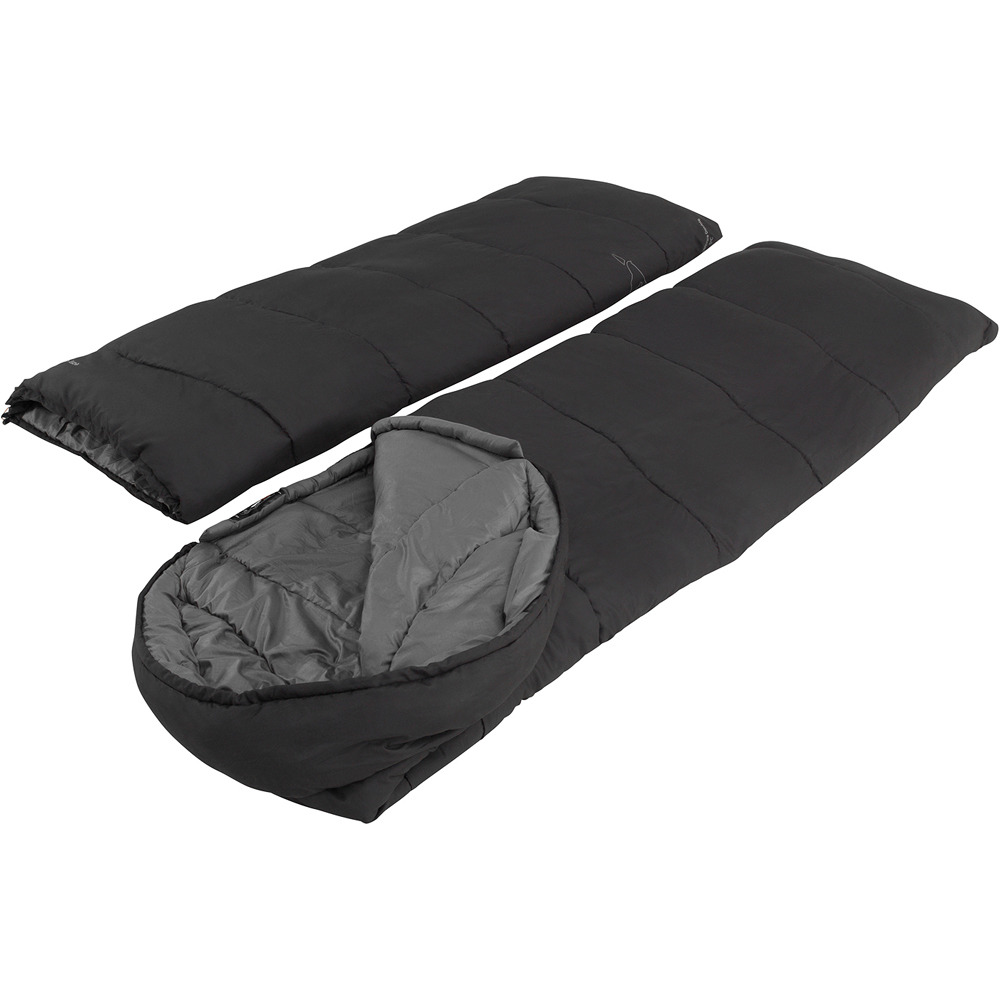 Easy Camp saco de dormir RAVEN SQUARE DOUBLE AZUL 02
