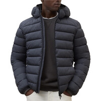 Ecoalf chaquetas hombre ASPENALF GRIS vista frontal