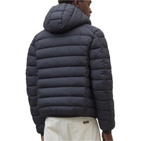 Ecoalf chaquetas hombre ASPENALF GRIS vista trasera