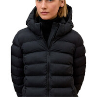 Ecoalf chaquetas mujer CRONULLA NEGRO 04
