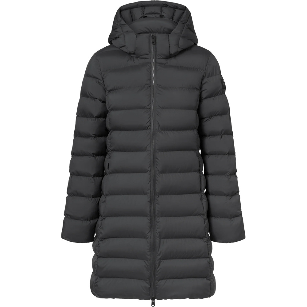Ecoalf chaquetas mujer CRONULLA NEGRO 05