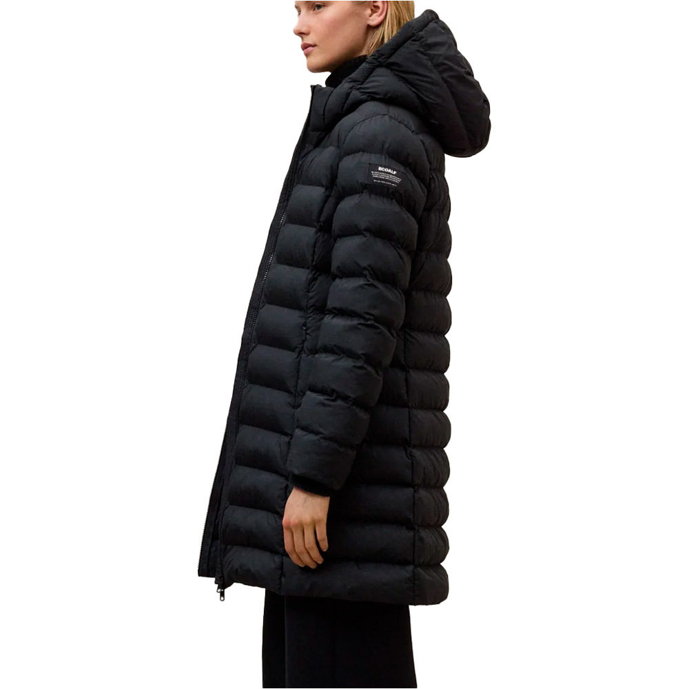 Ecoalf chaquetas mujer CRONULLA NEGRO vista detalle