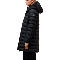 Ecoalf chaquetas mujer CRONULLA NEGRO vista detalle
