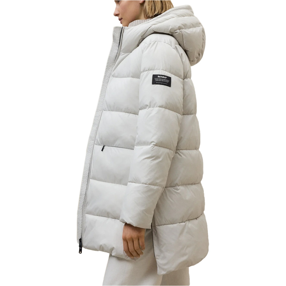 Ecoalf chaquetas mujer MARANGU MARRON vista detalle