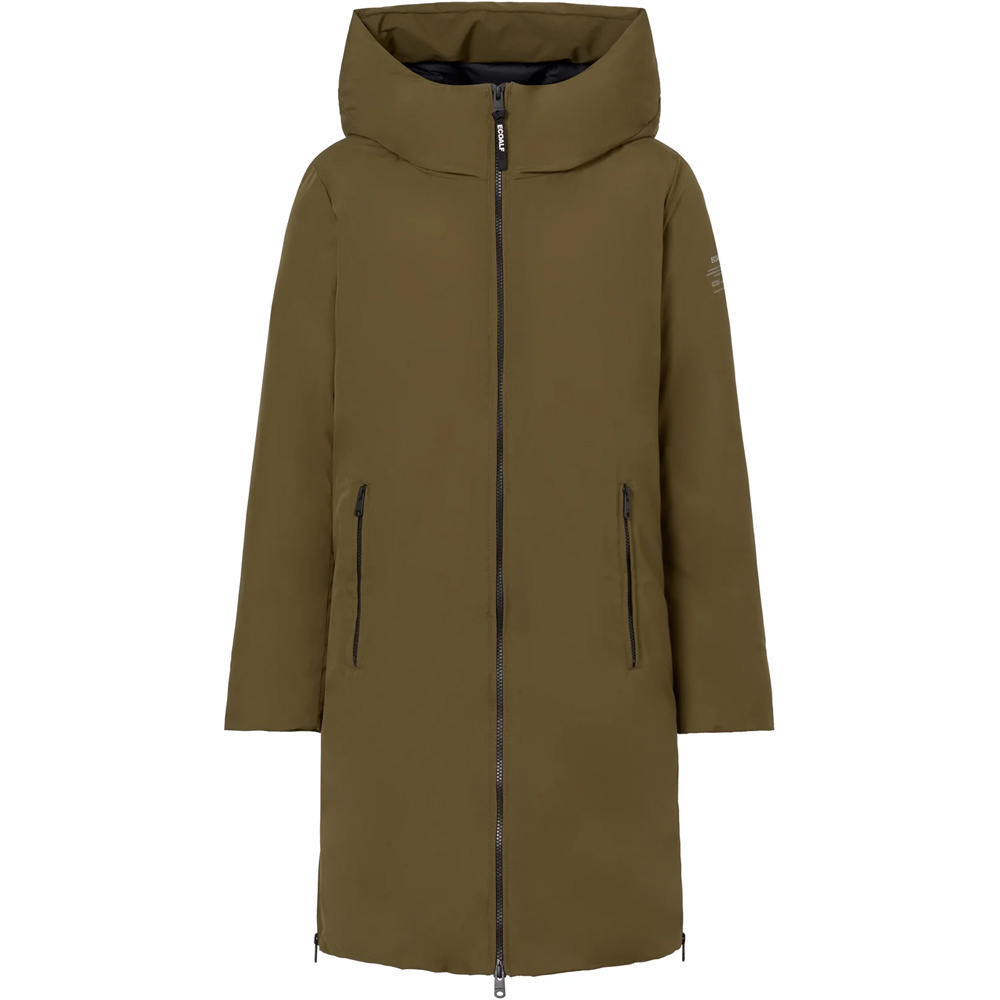 Ecoalf chaquetas mujer MATI MARRON 04