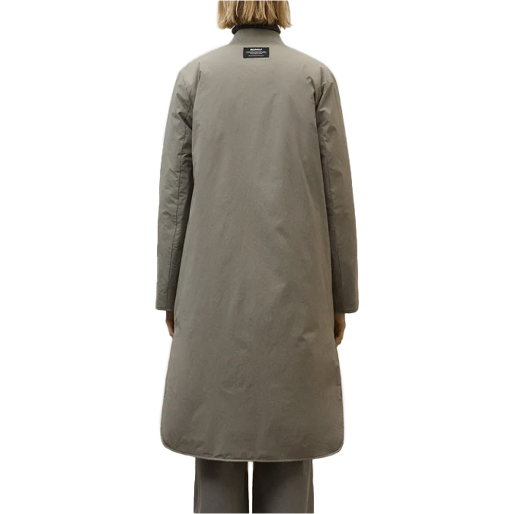 Ecoalf chaquetas mujer TIAGO MARRON vista trasera