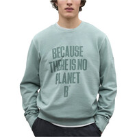 Ecoalf sudadera hombre BARDER VERDE vista frontal