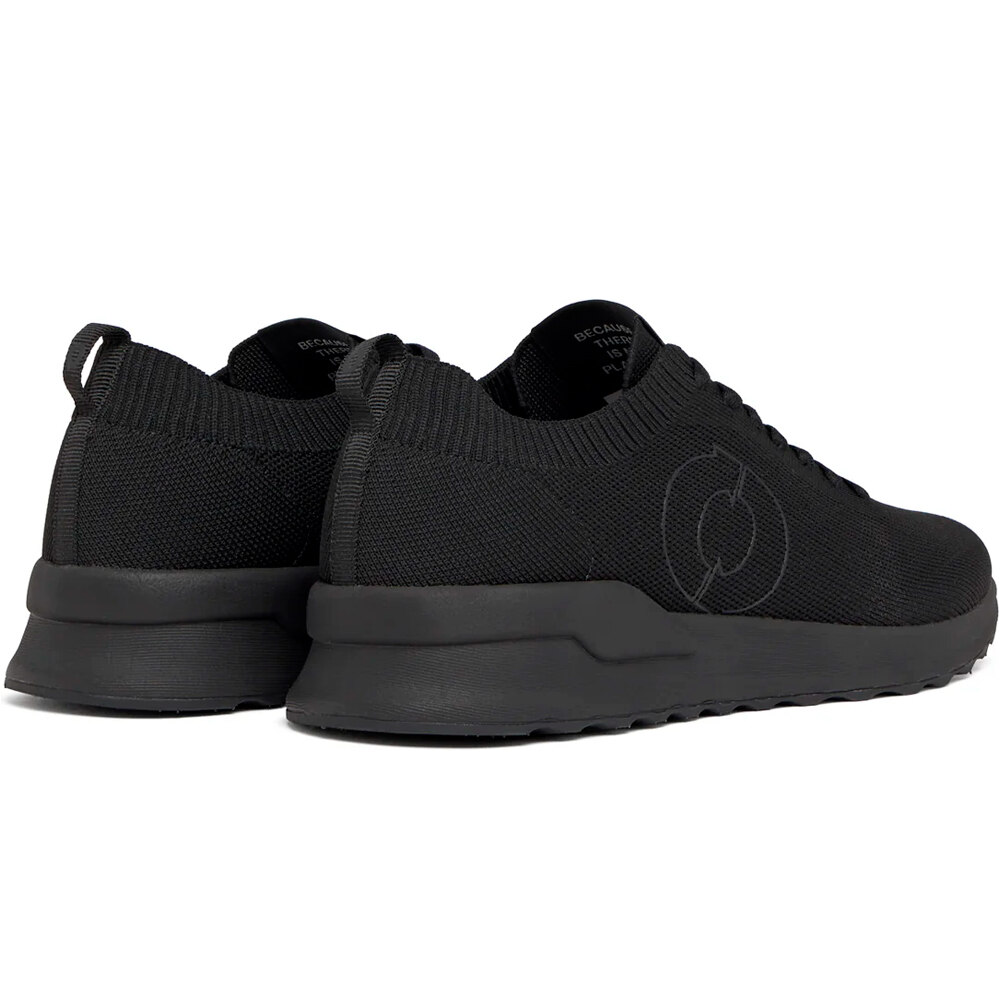 Ecoalf zapatilla moda hombre CONDE NEGRO lateral interior