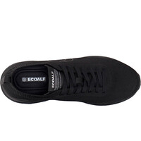 Ecoalf zapatilla moda hombre CONDE NEGRO vista trasera