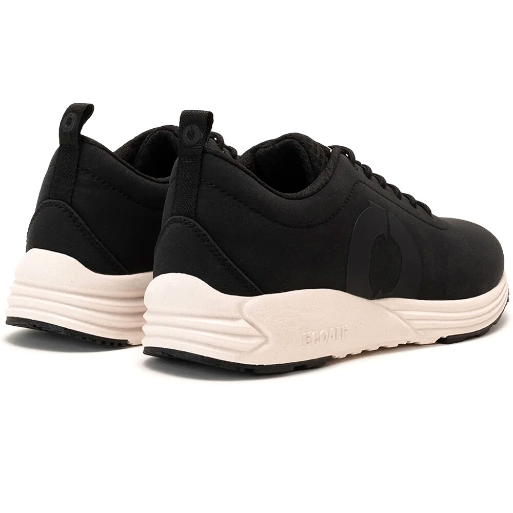 Ecoalf zapatilla moda mujer CHICAGO NEGRO puntera