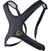 Edelrid arnés AGENT NEGRO vista frontal