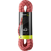 Edelrid cuerda escalada PYTHON 10 MM 70 M AZUL vista frontal