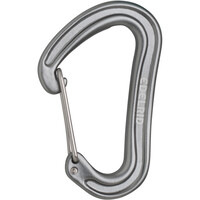 Edelrid mosquetón escalada NINETEEN G AZUL vista frontal
