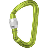 Edelrid mosquetón seguridad PURE SCREW III AZUL vista frontal