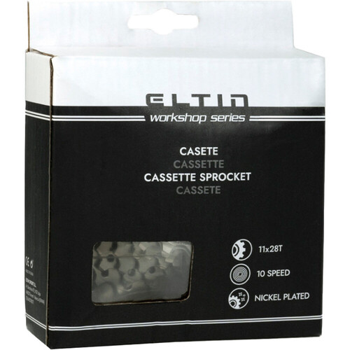 ELTIN CASSETTE BICICLETA 10V 11-28 gris