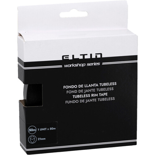 Eltin fondo de llanta CINTA TUBELESS 50M NEGRO