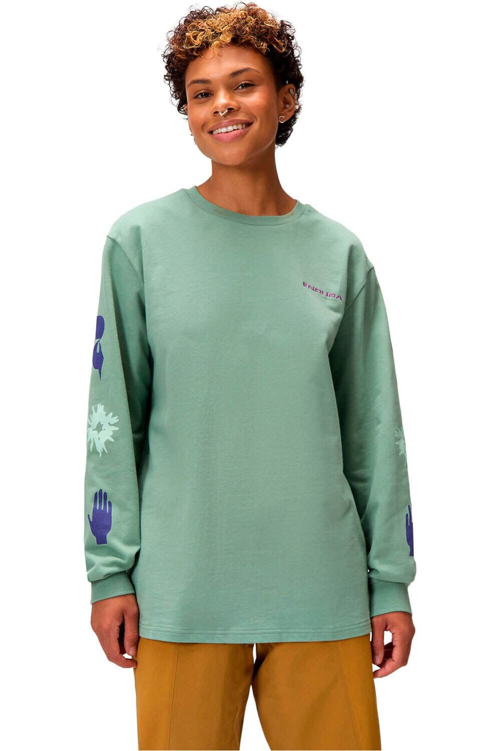 Endura camiseta ciclismo hombre FORTY1THIRTY L/S TEE  vista frontal