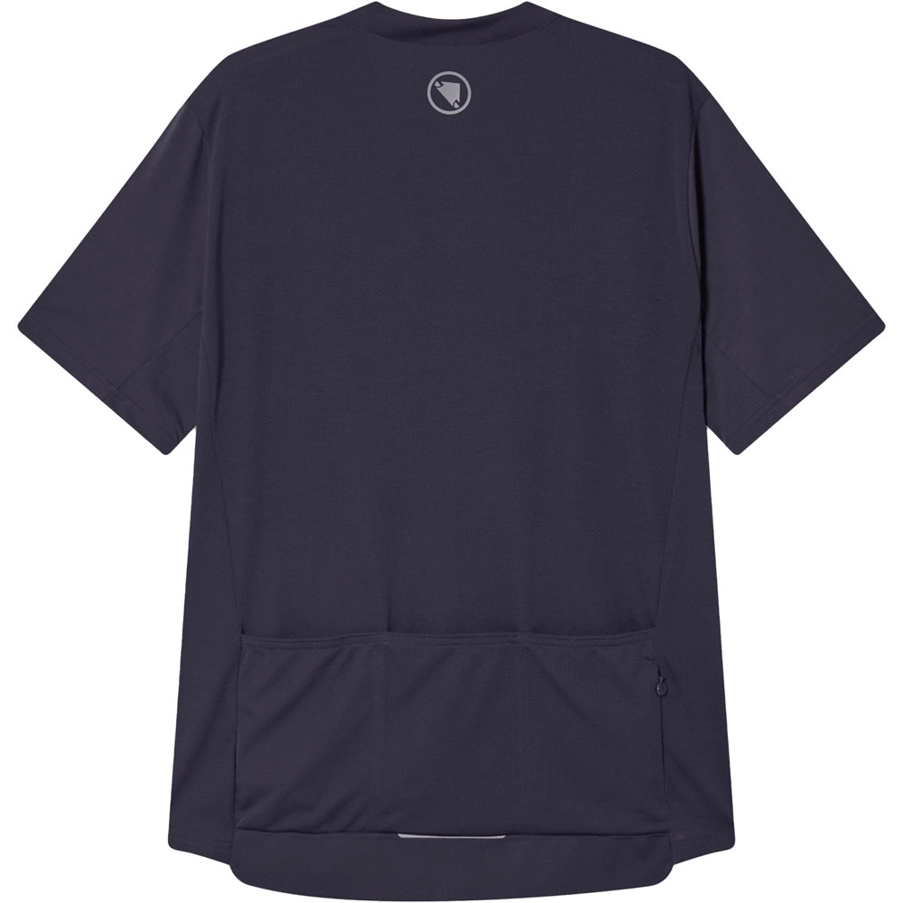 Endura maillot manga corta hombre LOOP GRIS vista trasera