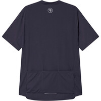 Endura maillot manga corta hombre LOOP GRIS vista trasera