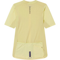 Endura maillot manga corta mujer ALLTRACK RIDE AMARILLO vista trasera
