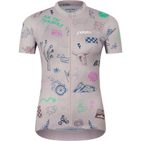 Endura maillot manga corta mujer PRO SL GRIS vista frontal