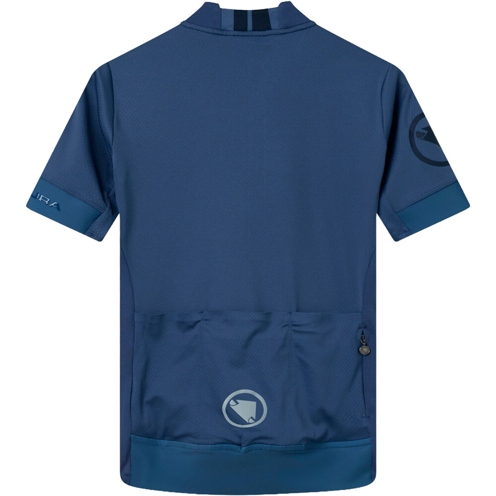 Endura maillot manga corta mujer Women's FS260 S/S Jersey  vista trasera