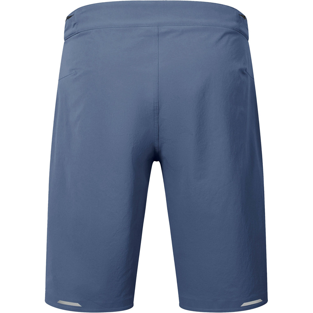 Endura pantalón corto ciclismo hombre ALLTRACK RIDE GRIS vista trasera