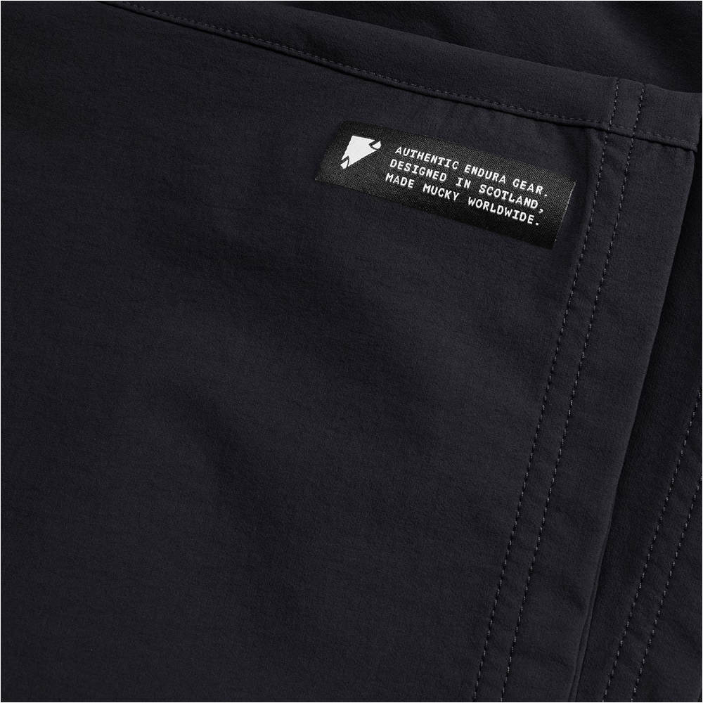 Endura pantalón corto ciclismo hombre TRAILSTER NEGRO vista detalle