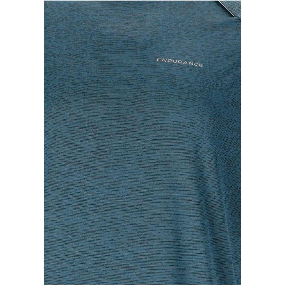 Endurance camiseta técnica manga corta hombre ABAGAEL AZUL 06