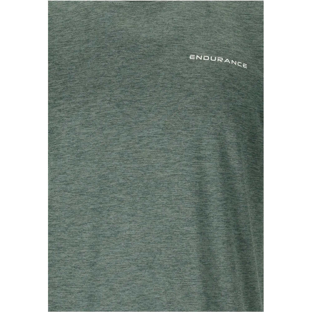 Endurance camiseta técnica manga corta hombre ABDON VERDE 05