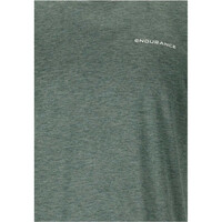 Endurance camiseta técnica manga corta hombre ABDON VERDE 05