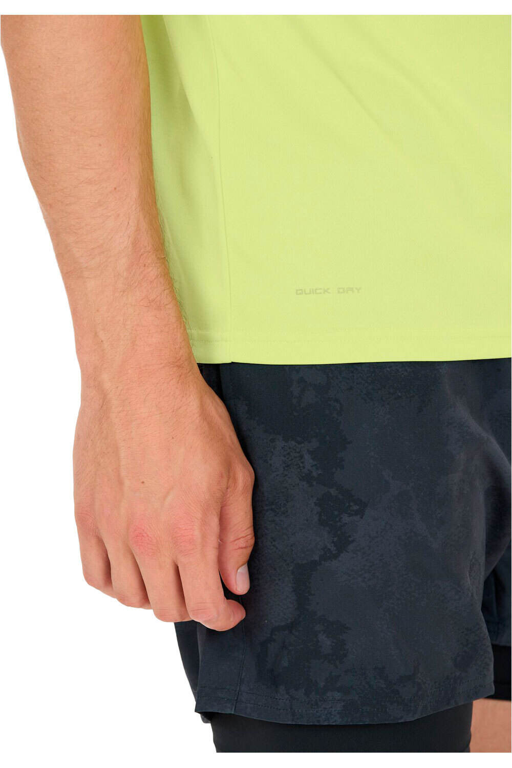 Endurance camiseta técnica manga corta hombre VERNON V2 M PERFORMANCE AMARILLO 03