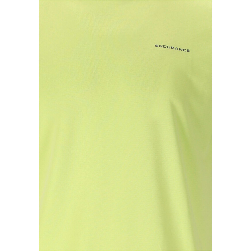Endurance camiseta técnica manga corta hombre VERNON V2 M PERFORMANCE AMARILLO 06
