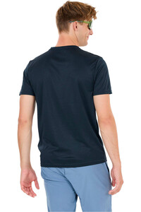 Endurance camiseta técnica manga corta hombre VERNON V2 M PERFORMANCE AZUL vista trasera